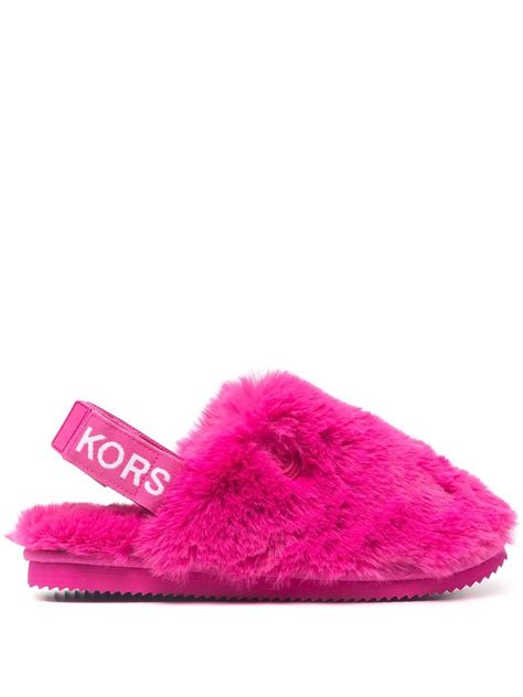 michael kors elsie slippers|michael kors slippers on sale.